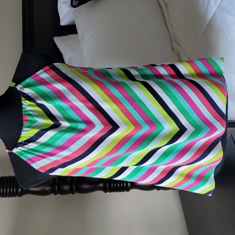 Crown and Ivy Striped Halter Top